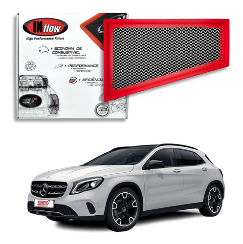 Filtro Ar Esportivo Inflow Mercedes-benz Gla 200 Enduro 2016