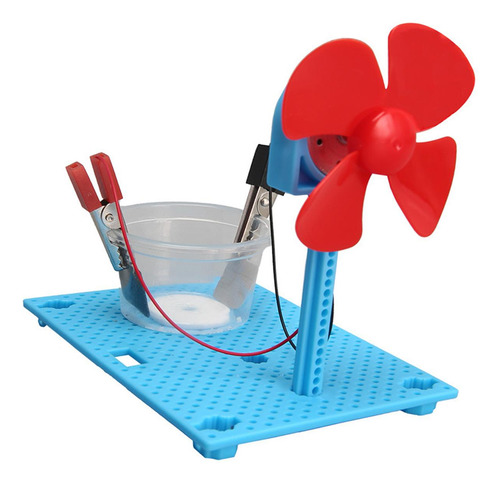 3 Kits De Motor Eléctrico De Hoja De Ventilador De Juguete
