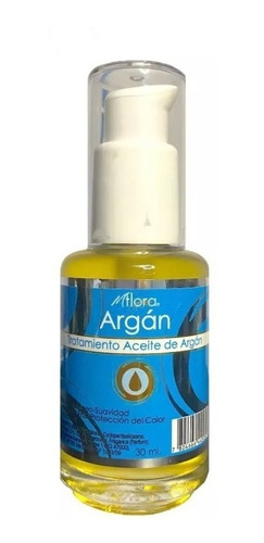 Aceite De Argan Marca Flora 30ml | Cabello