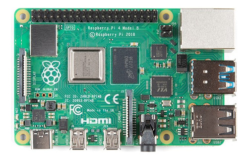 Tarjeta Desarrollo Raspberry Pi 4 Modelo B 4 Gb Sparkfun
