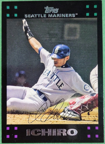 Ichiro Suzuki,2007 Topps, Seattle Mariners 