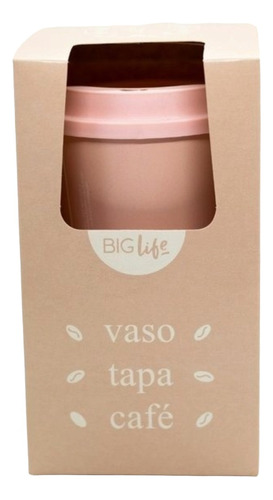 Vaso Jarro Mug Con Tapa Para Cafe O Te 590 Ml