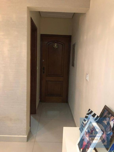 Imagem 5 de 30 de Apartamento Com 3 Dormitórios À Venda, 125 M² Por R$ 795.000,00 - Pompéia - Santos/sp - Ap4153