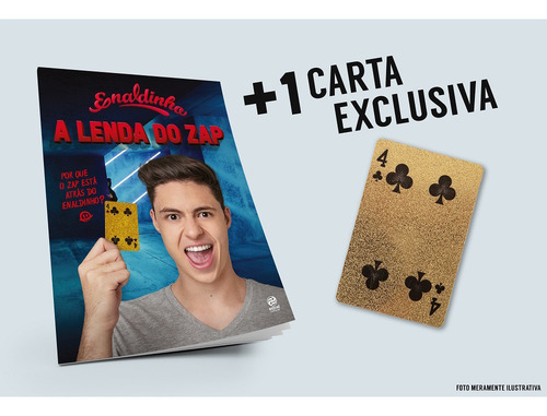 Imagem 1 de 1 de Enaldinho: A Lenda Do Zap + Carta Exclusiva