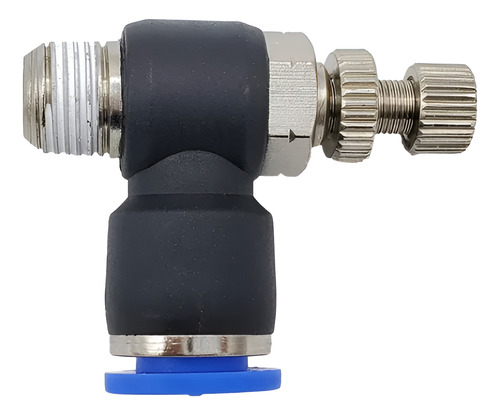 Paquete 10pz Regulador De Caudal 8mm-1/4 R Ar-nsc08r2b-a