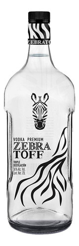 Pack De 6 Vodka Zebratoff Premium 1.75 L