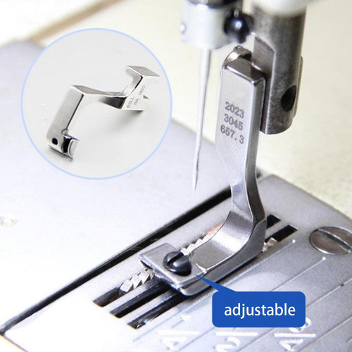 Prensatelas Con Cremallera Invisible Ajustable, Prensatelas