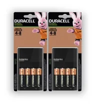 Comprar Pack 2 Cargadores Duracell Aa\u002Faaa  C\u002F4 Pilas Aa 2500mah C\u002Fu 