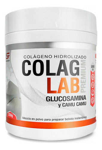 500g Colágeno Hidrolizado Bioactivo Vitamina C B7  Mandarina