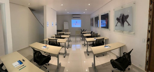 Imagem 5 de 18 de Sala Comercial Mobiliada Para Locação, 35 M² - Brooklin - São Paulo/sp - Sa0298
