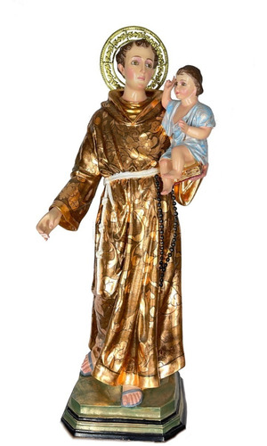 Figura De San Antonio De Padua 107cm