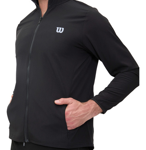 Chamarra Wilson Flex Deportiva Con Capucha Hombre