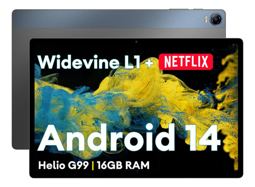 Headwolf Tablet Android 13, Hpad5 Widevine L1 10.51 Pulgadas