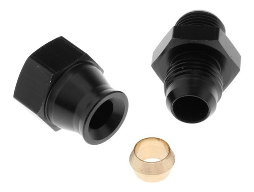 Cnc Aluminio 5/16 8mm Tubo A 6 An Macho Adaptador Con