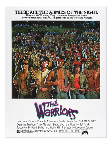 Imagen 1 de 1 de Poster Lámina Decorativa The Warriors Cine