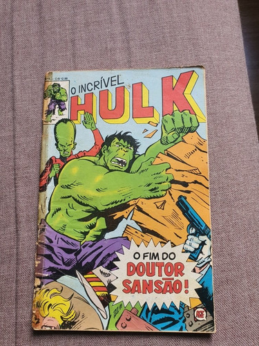 Hq O Incrível Hulk 5. Original. Editora Rge. Promoção (Usado)