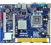 Comprar Placa-mãe Asrock G41m-vs2 Para Computadores Desempenho Ideal Azul