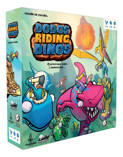 Dodos Riding Dinos - Juego De Mesa En Español
