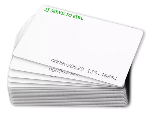 Id Card(thin) Rfid 125 Khz Zk Teco - 100 Unid