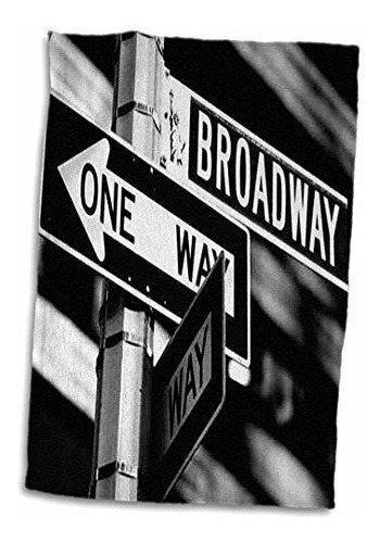 Toalla 3d Rose Broadway, 15 X 22