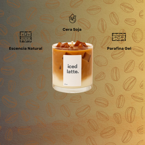 3 Kit Velas Cafe Aromaticas Soja Parafina Decoracion Casa Café Cafe Latte Vela Café