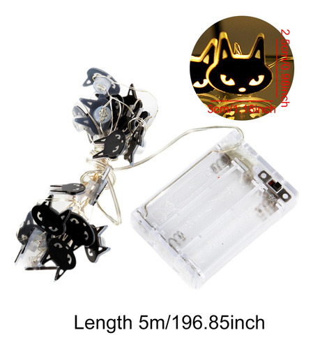 Luces Led De Halloween, Luz De Noche De 5m 50 Luces