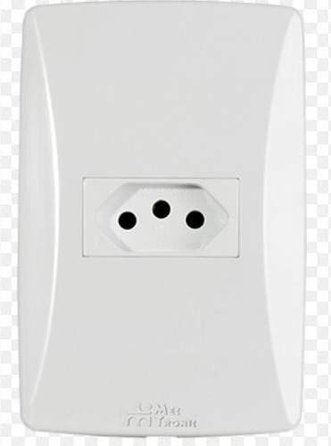 Imagem 1 de 1 de Kit Tomadas E Interruptores Mec-tronic Petra Branco