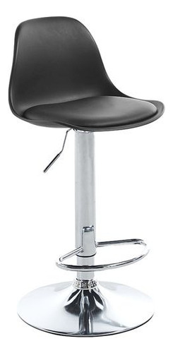 Set De 2 Bancos Tipo Eames Color Negro Acabado de la estructura Metal