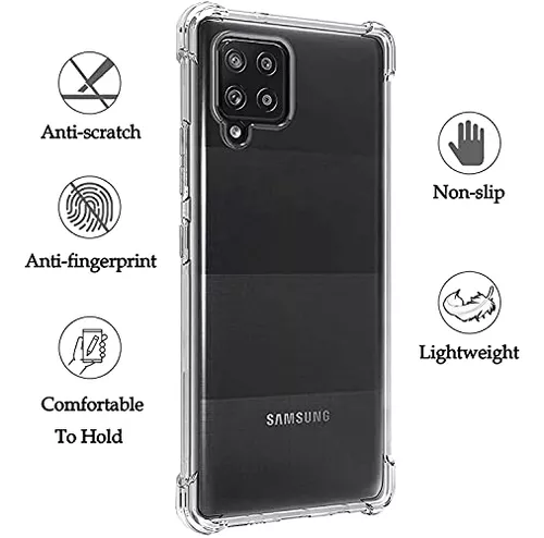  SAMSUNG Funda transparente para Galaxy A52 5G - Transparente :  Celulares y Accesorios