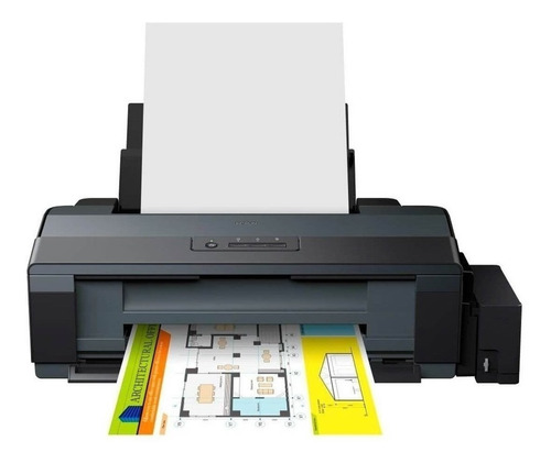 Impresora a color simple función Epson EcoTank L1300 negra 220V - 240V