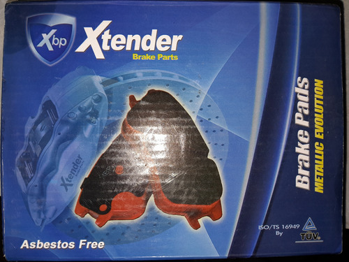 Pastillas Para Frenos Delanteros. Marca Xtender Usa