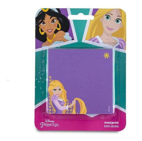 Bloco Adesivo  Kit Princesas Bbbb Jasmine E Rapunzel