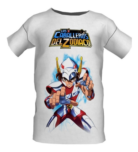 Playera De Caballeros Del Zodiaco Niño