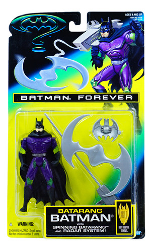 Kenner Dc Batman Forever Batarang Spinning 1995 Edition