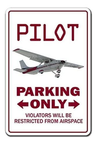 [signjoker] Pilot ~ Signo ~ Parking Signos Aire Avión Cessna