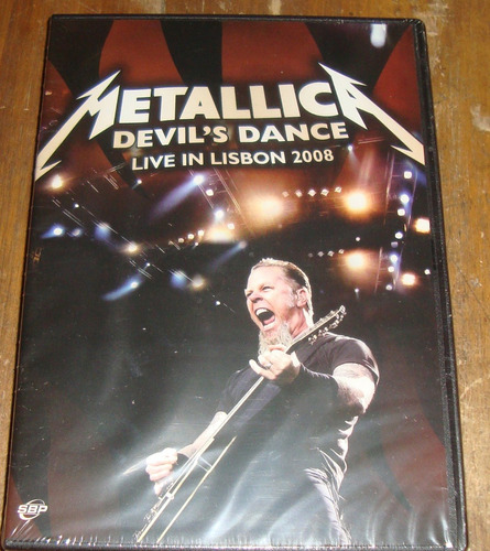 Metallica Devil´s Dance Live Lisbon 2008 Dvd Sellado / Kktus