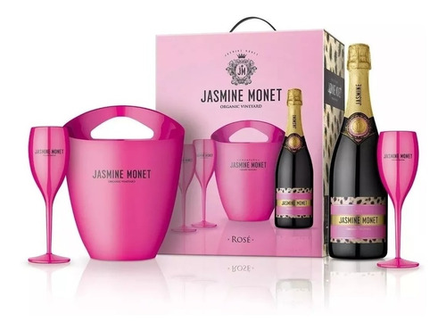Champagne Jasmine Monet Pink Kit Organic Vineyard