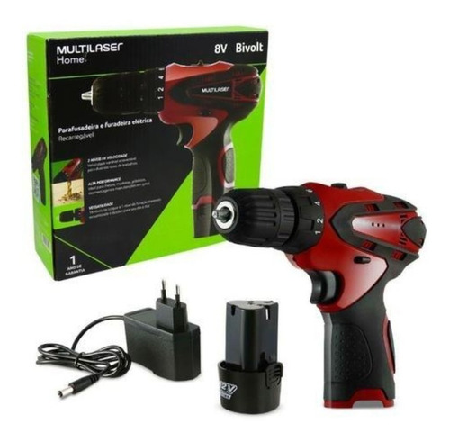 Imagem 2 de 7 de Parafusadeira Profissional 18 Nível Torque Bateria Lithium