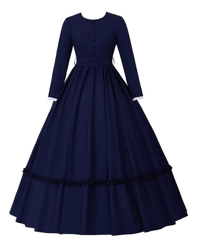 Sfwxcos Vestido De Guerra Civil Victoriana Para Mujer Disfra