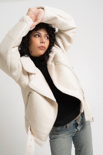 Campera Gamulan Ecocuero Importada Premium I Am