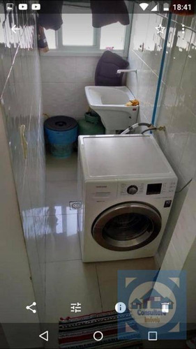 Casa Com 3 Dormitórios À Venda, 100 M² Por R$ 370.000,00 - Vila São Jorge - São Vicente/sp - Ca0815