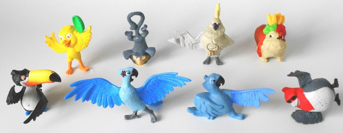 Figuras De Película Río Mcdonalds (Usado)