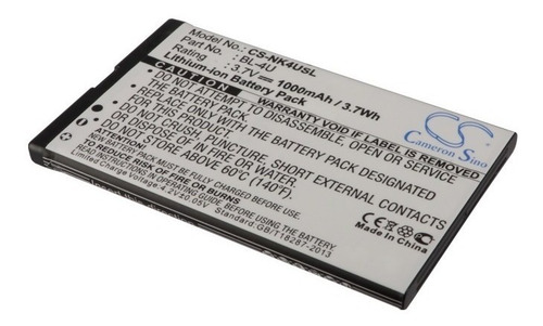 Bateria Nokia Bl-4u Cameron Sino 8800 C5-03