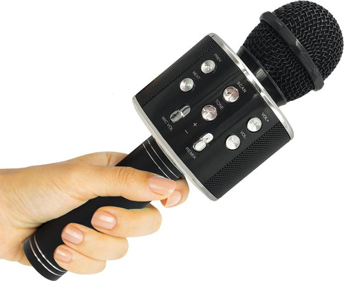 Micrófono Bluetooth Ideal Para Karaoke Ws-858 Rey Ofertas