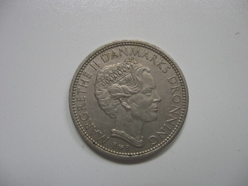 Moneda Dinamarca 10 Kroner 1979