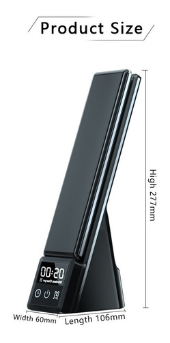 Estación De Carga Inalámbrica Para iPhone 15w + Lámpara 3en1