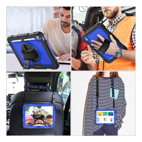 Funda Para Tablet Seymac Para iPad (a16) 11th/10th Gen Azul