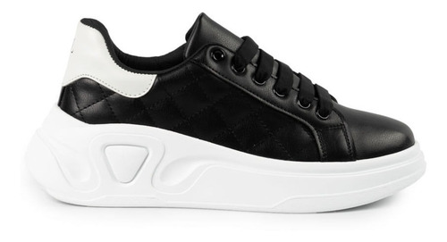Imagen 2 de 2 de Zapatilla Mujer Zapatilla Xl Extralarge Cata Zapatilla Negro