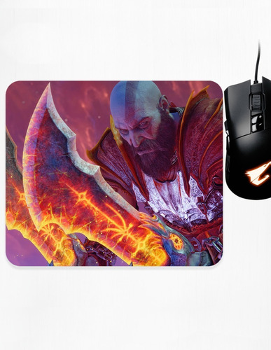 Mouse Pad Xs God Of War Kratos Espadas Del Caos