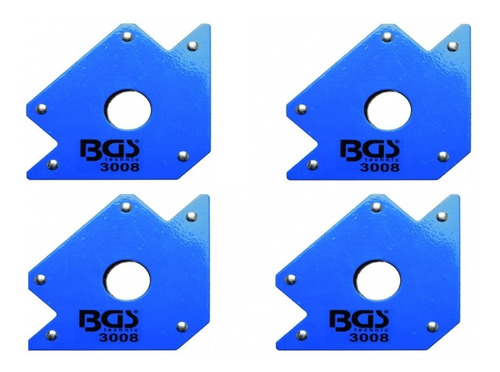 Escuadras Magneticas  Bgs Para Soldar 20kg  4 Piezas!